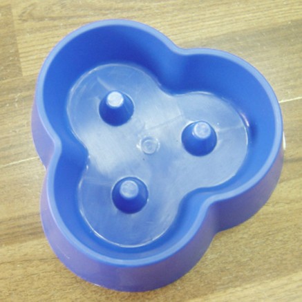 Flower Shape Brake Fast Melamine Pet Bowl(PB 1626)