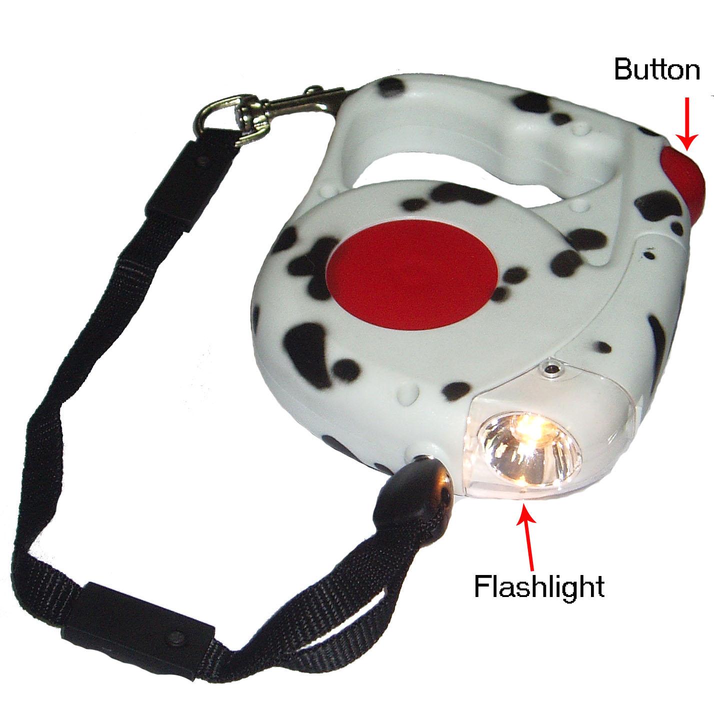 Retractable Dog Leash with Flashlight(DL 0272)