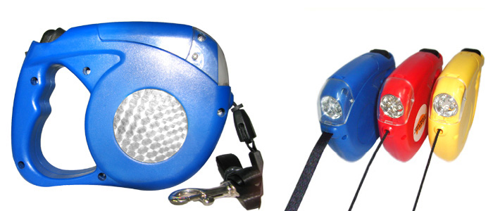 Retractable Dog Leash with Flashlight(DL 0272)