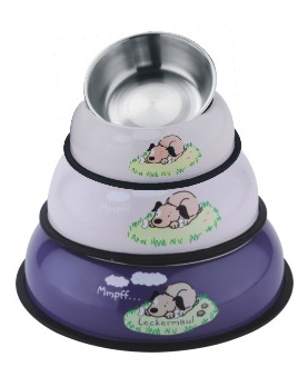 Stainless Steel Tip-Free Dog Bowls(PB 1084)