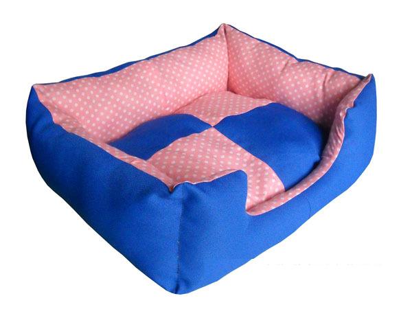 Mixed-color Square Pet Bed with Mat(PBD 1611)