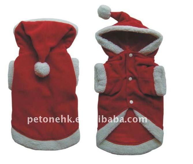Christmas Apparel Santa Claus Pet Clothes for Dogs, Made of 100% Polyester, Comes in 8 Sizes (PC0114 )