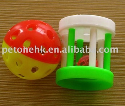 Plastic ball bell with Column Bell toy（CT 0331 ）