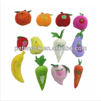 Fruit Shaped Dog Toy (PT5922 )