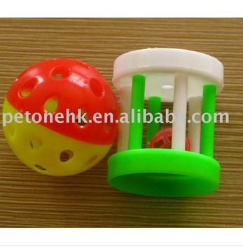 Plastic ball bell with Column Bell toy (CT 0331 )