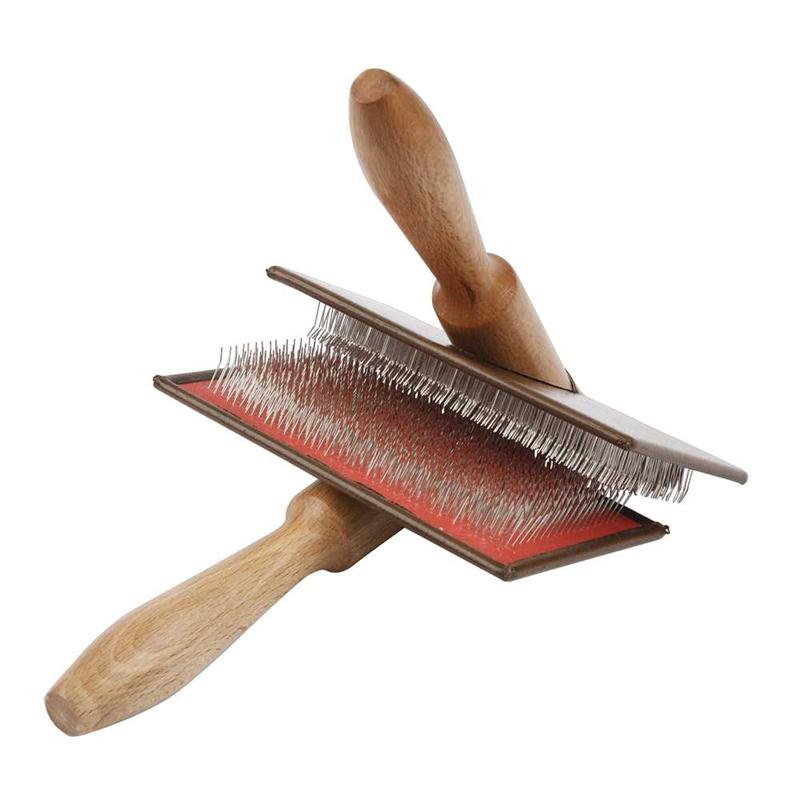 Wooden Handled Pet Slicker Brush(PGT 4108)