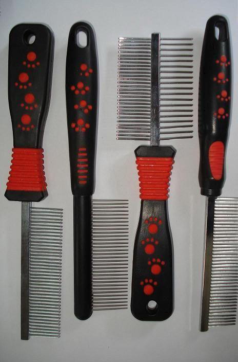 Deluxe Double Sided Pet Shedding Comb(PGT 7114)