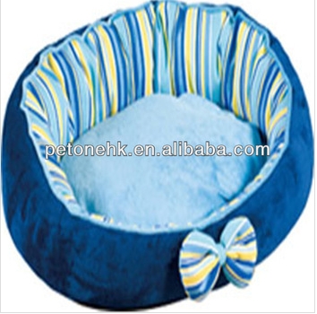 blue pet bed for dogs