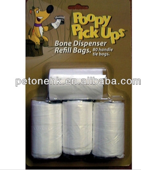 Bone Dispenser dog waste bag