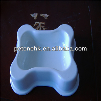 bone shaped ceramic soup bowl