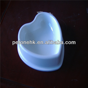 heart shaped ceramic bowl