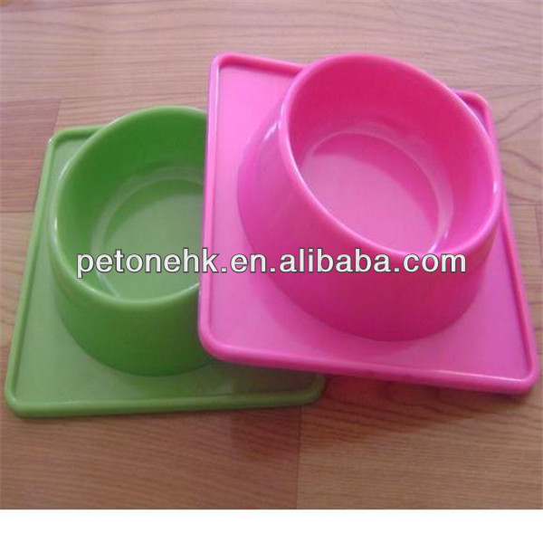 pet colored bowl feeder