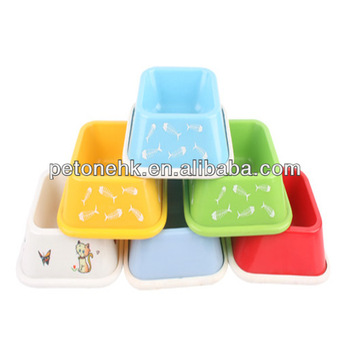 colorful large dog water bowls