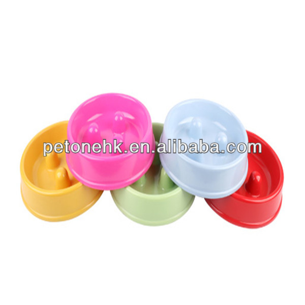 colorful designer cat food bowls