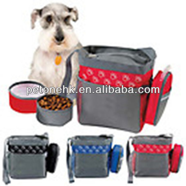 dog silicone collapsible travel bowl