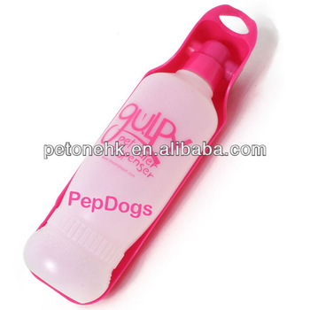 dog pet travel water bottle bowl