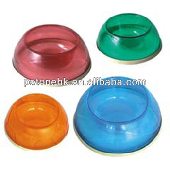 pet plastic dog food bowl