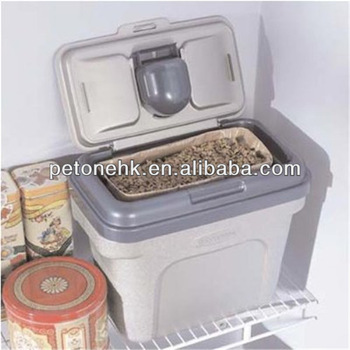 dog food plastic container lid seal