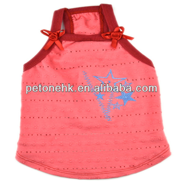 red chinese new year dog clothes